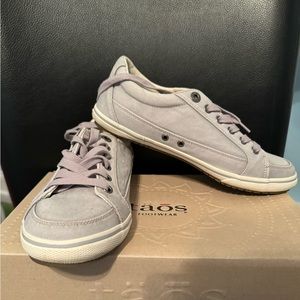 Taos sneakers, light grey moc star